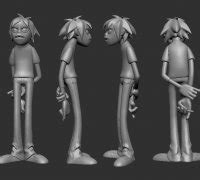 gorillaz 3d models|Gorillaz 3D Print Models .